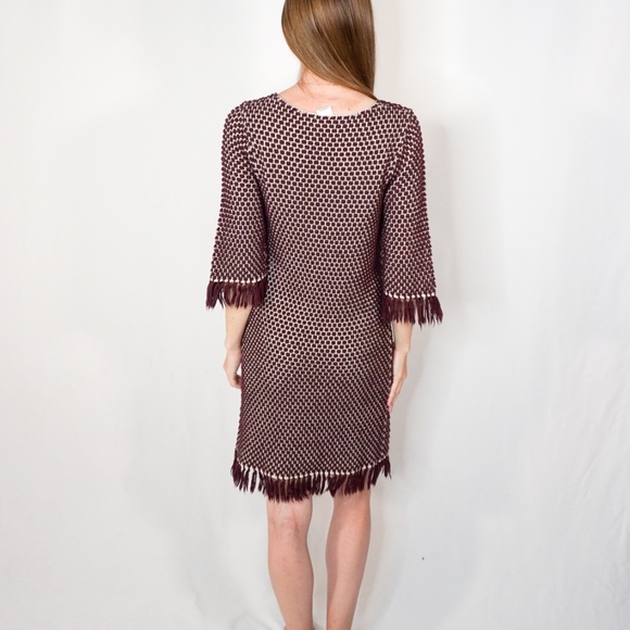 PAUL & JOE SISTER Knit Sweater Dress with Fringe - Picture 3 of 7